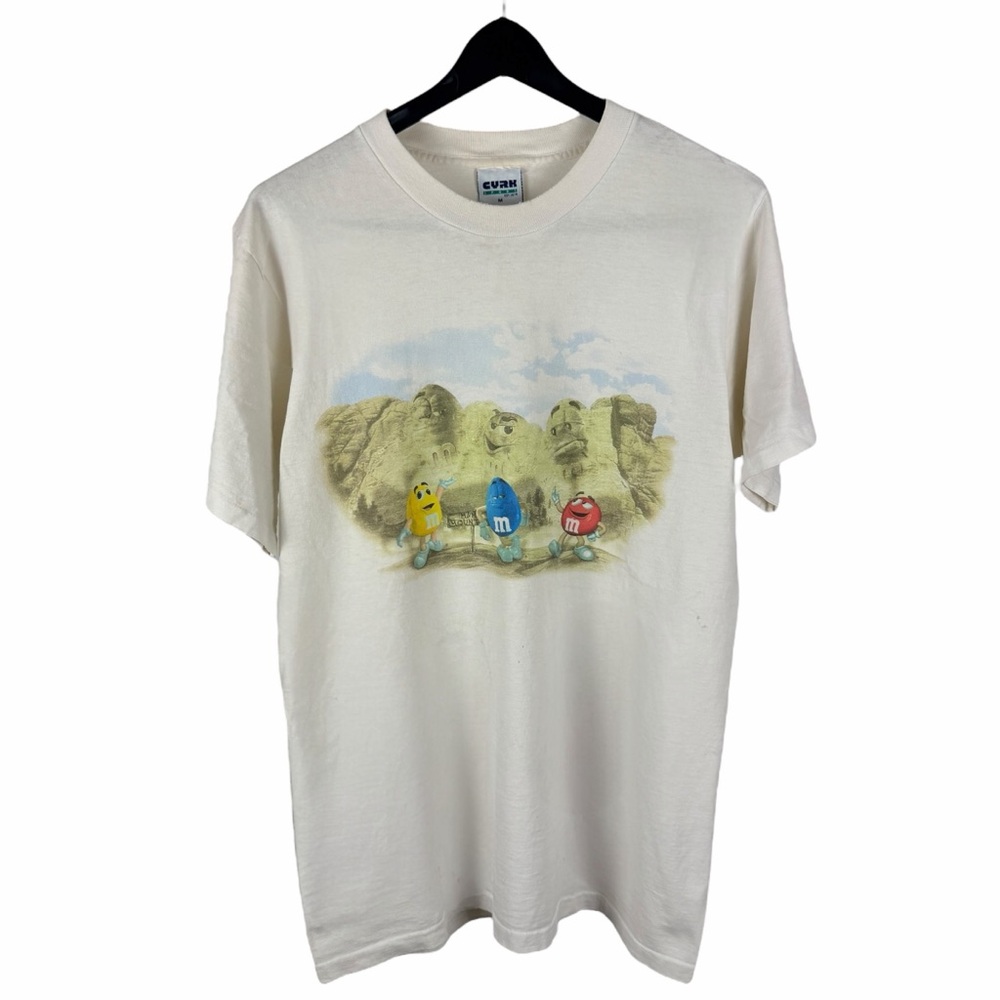 Vintage 90s M&M Candy Promo Single Stitch Cartoon Promo Shirt Size M